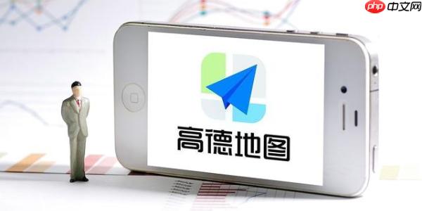 高德地图如何开启车道级导航