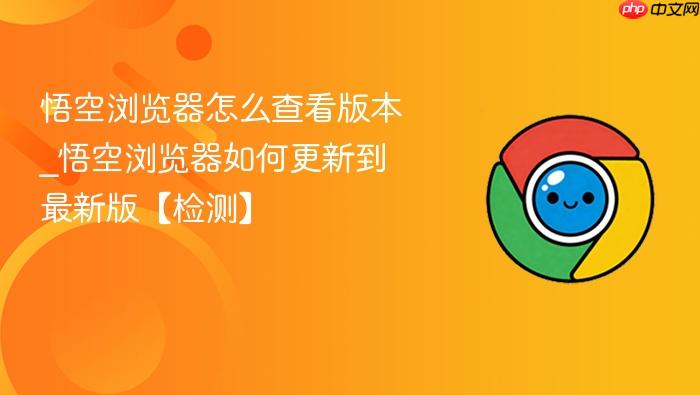 悟空浏览器怎么查看版本