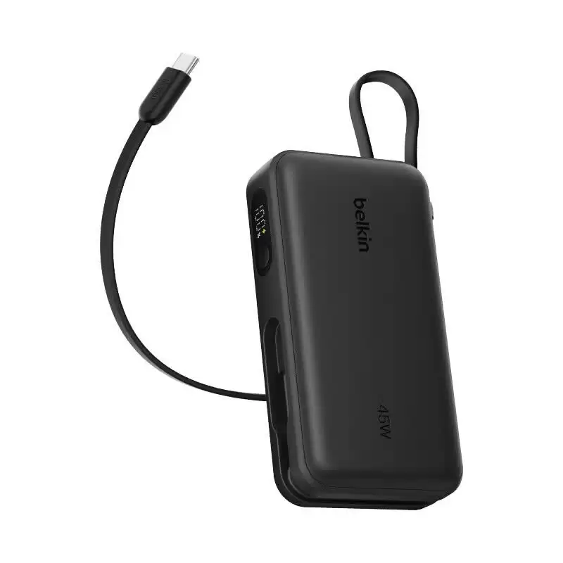 贝尔金推出 45W 自带线 10000mAh 移动电源：2C+1A，269 元