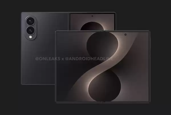 三星首款阔折叠手机！Galaxy Z Fold 8 Wide影像规格揭晓
