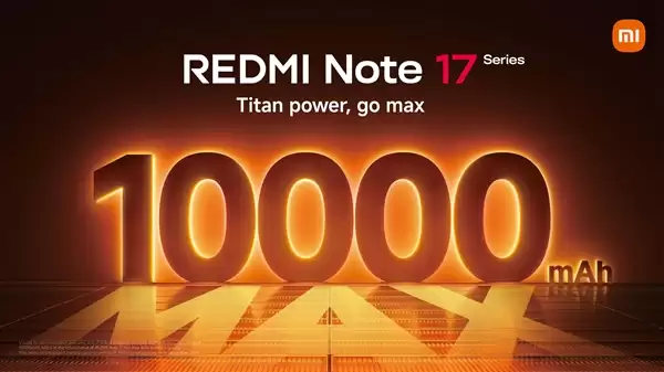 小米首款万级大电池手机!REDMI Note 17 Pro Max官宣:8月27日登场