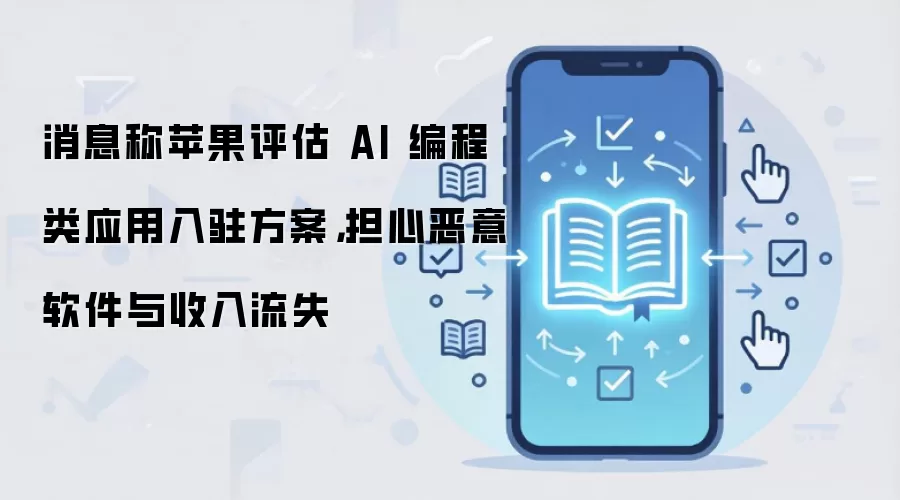 消息称苹果评估 AI 编程类应用入驻方案,担心恶意软件与收入流失