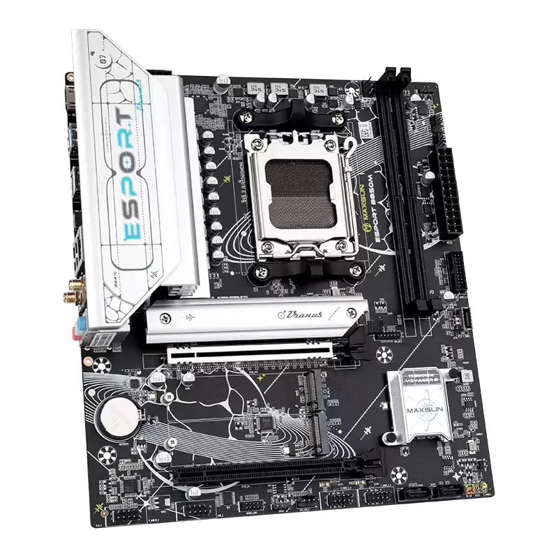 铭瑄 MS-eSport B850M WIFI6E 主板发售：8+2+1 相供电、“冰蓝星环”外观设计，849 元