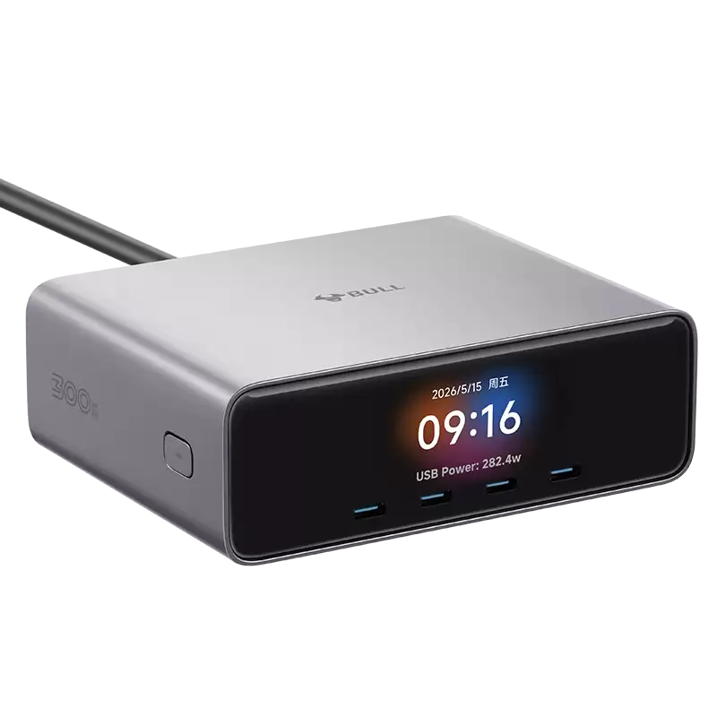 公牛推出 300W 智能超充站 Ultra:4C+2A+ 双五孔 AC 插口,799 元