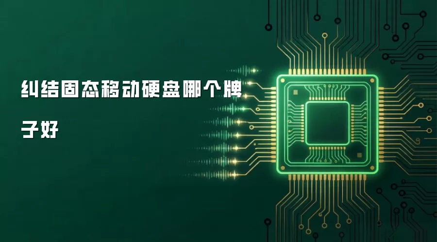 纠结固态移动硬盘哪个牌子好