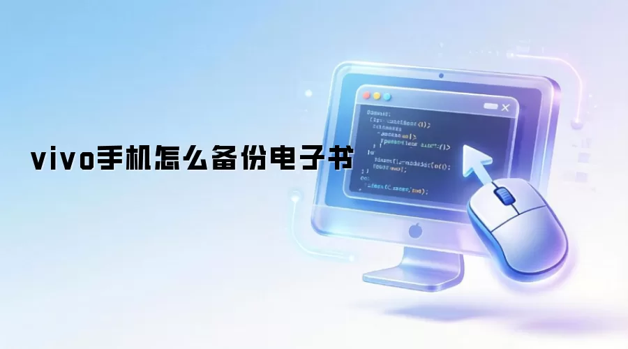 vivo手机怎么备份电子书