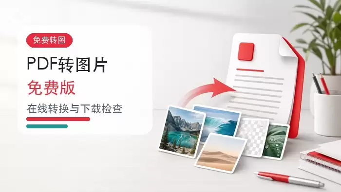 PDF转图片免费版哪款好用?怎么在线把PDF转换成图片?封面