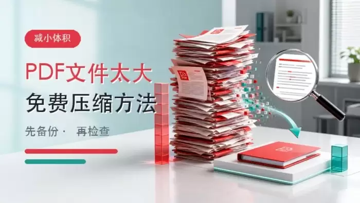 PDF文件太大怎么压缩?有哪些免费压缩方法?
