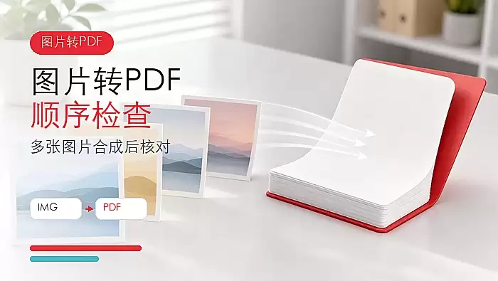 图片怎么转成PDF文件？多张图片合成PDF如何检查顺序？
