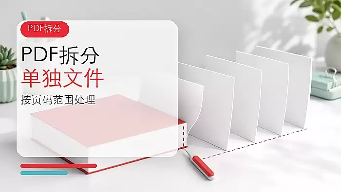 PDF怎么拆分成一页一个文件？按页码范围拆分要怎么操作？