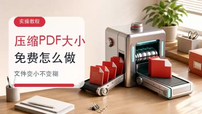 如何压缩PDF文件大小?免费PDF压缩怎么做?