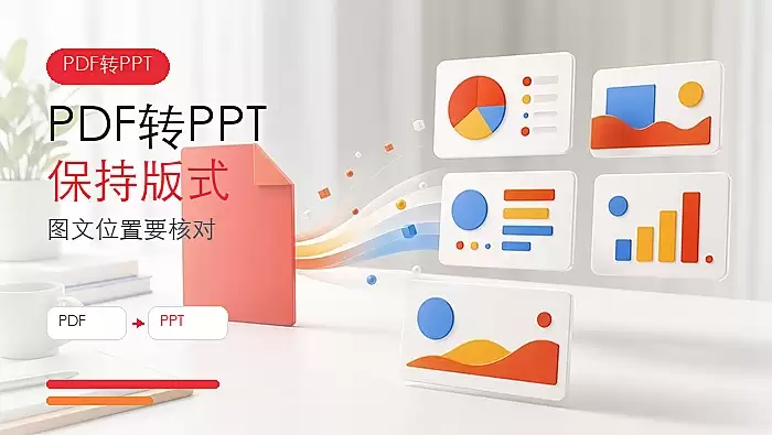 PDF怎么转换成PPT?PDF转PPT如何保持原版式?