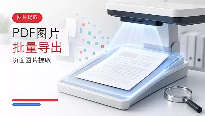 PDF里的图片怎么提取?页面图片批量导出指南