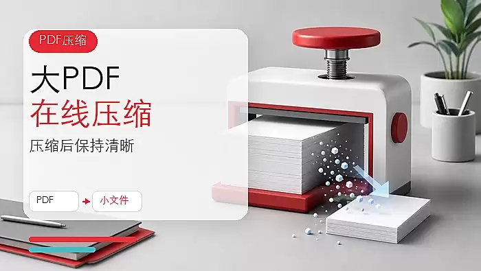 大PDF怎么在线压缩？PDF压缩后如何保持清晰？