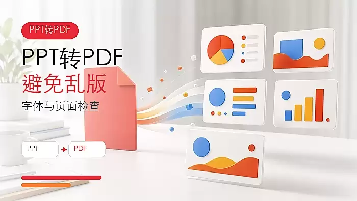 PPT怎么转换成PDF格式？转换后如何避免版式变化？