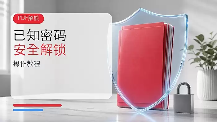 已知密码的PDF怎么解除?安全解锁操作教程