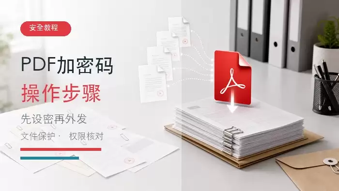 如何给PDF加密码？PDF文件加密操作步骤是什么？
