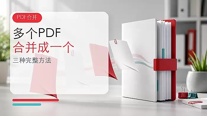 多个PDF文件怎么合并成一个？三种完整方法