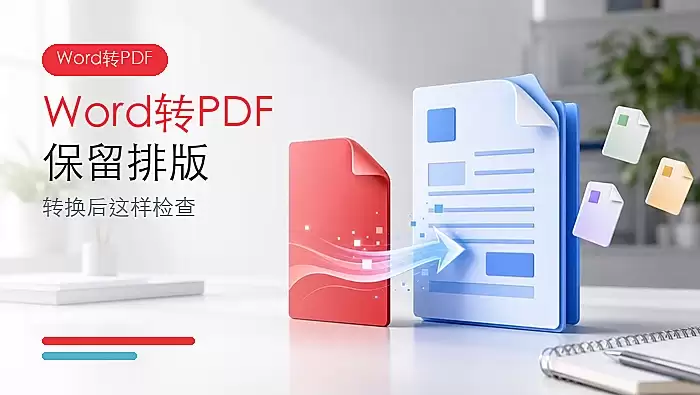 Word怎么转PDF？保留排版与检查方法
