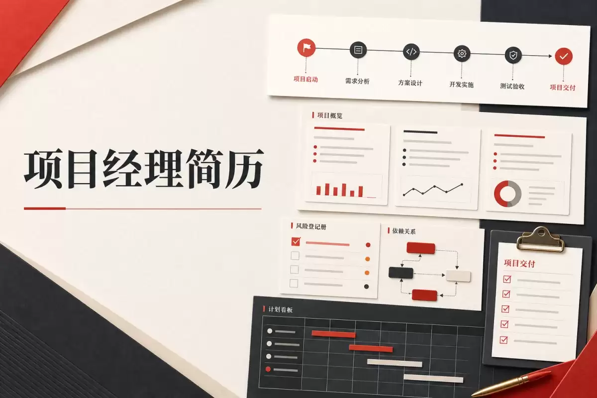 软件项目经理简历 项目交付管理实用求职范文