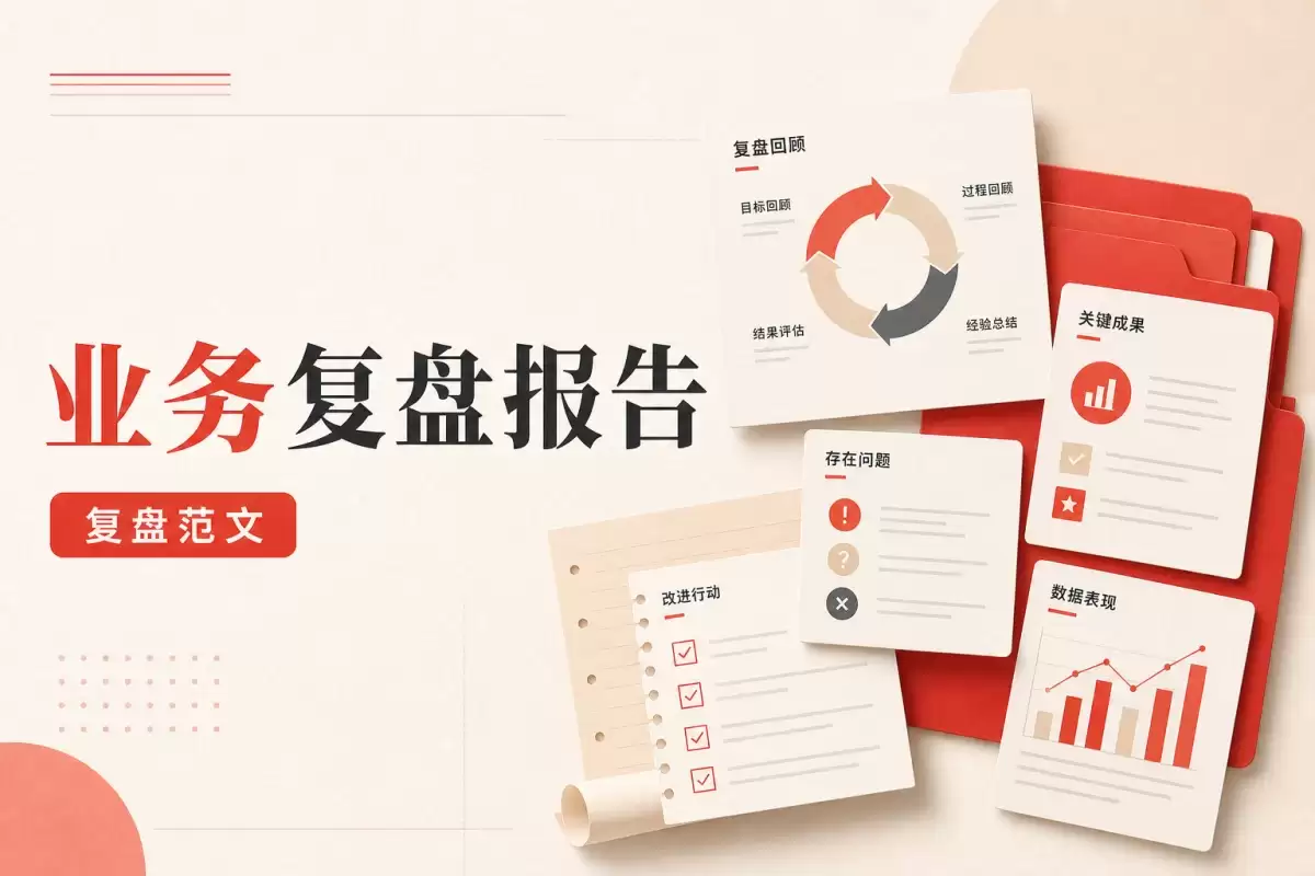 业务复盘报告 项目全流程复盘优化实用参考范文