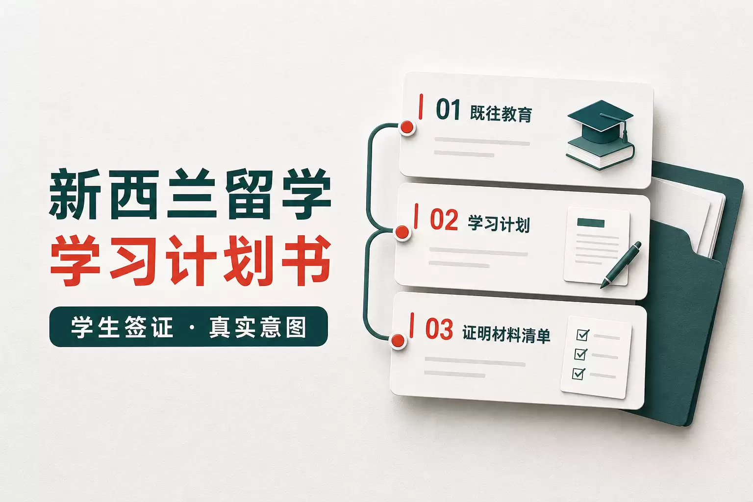 新西兰留学学习计划书 学生签证真实意图正式范文