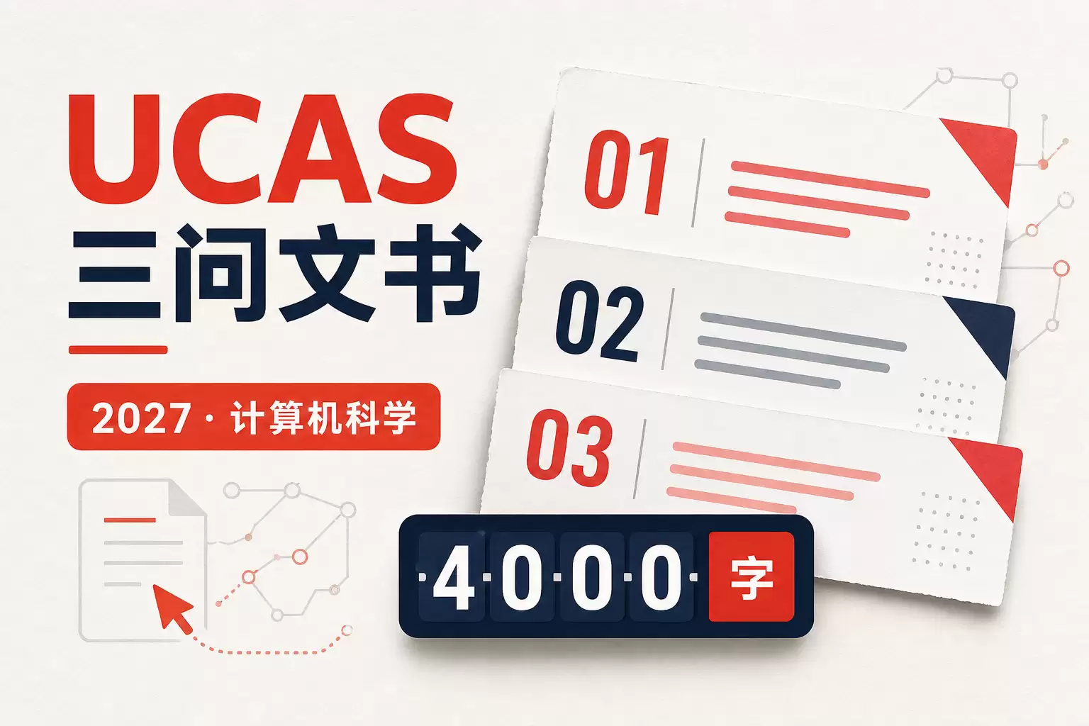 UCAS个人陈述三问 英国本科计算机科学申请范文