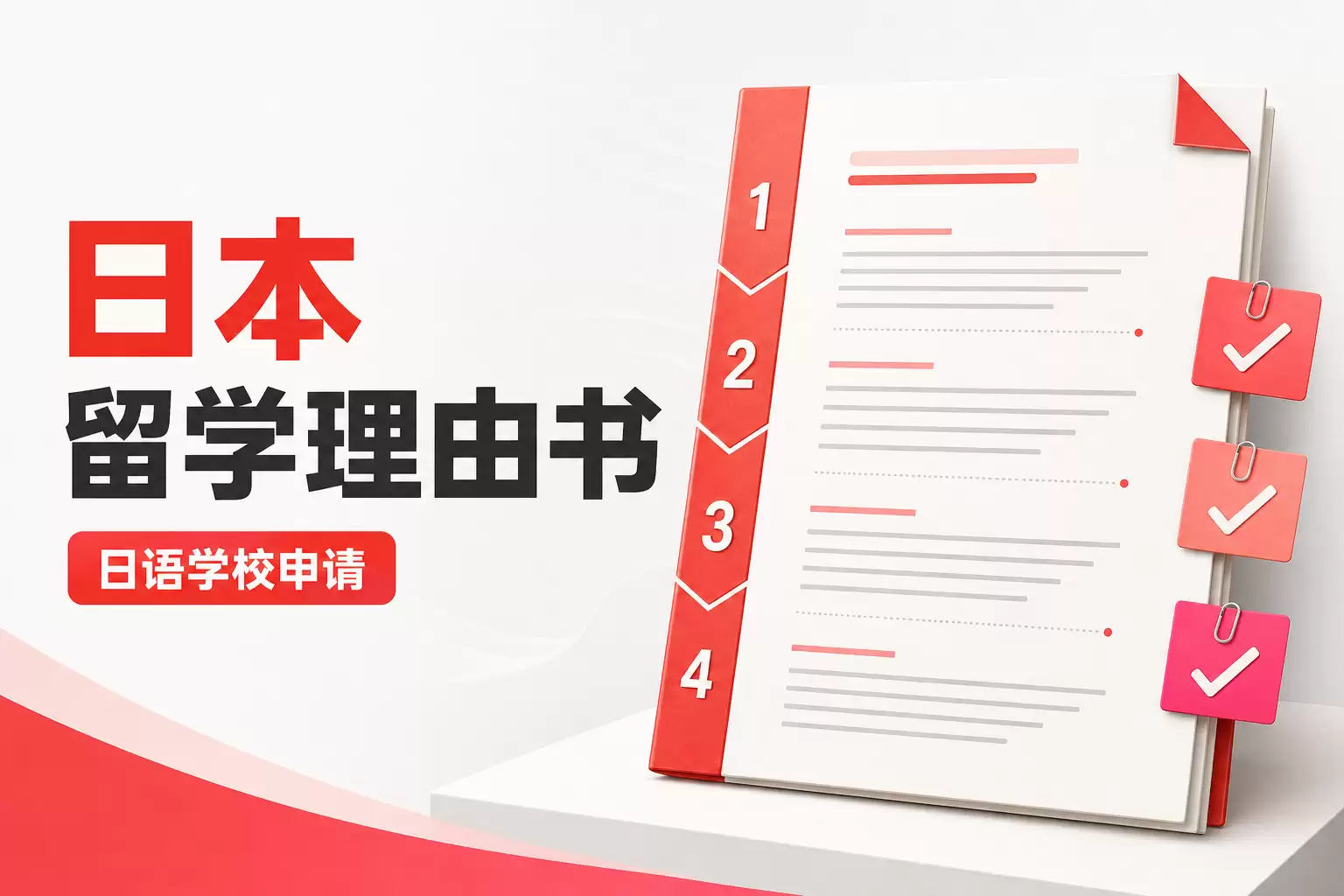 日本留学理由书 日语学校升学申请日文正式范文