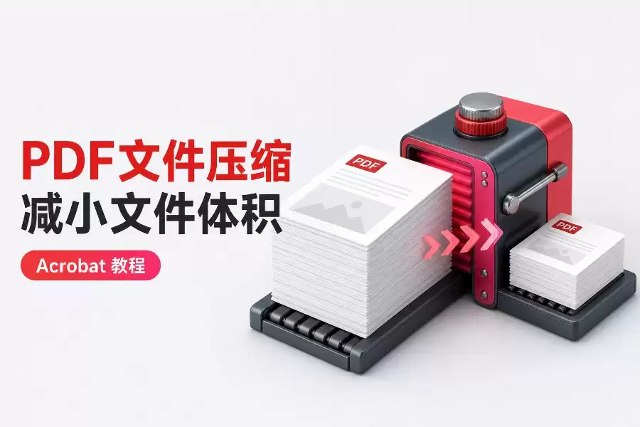 PDF压缩 Adobe Acrobat桌面端分步操作教程