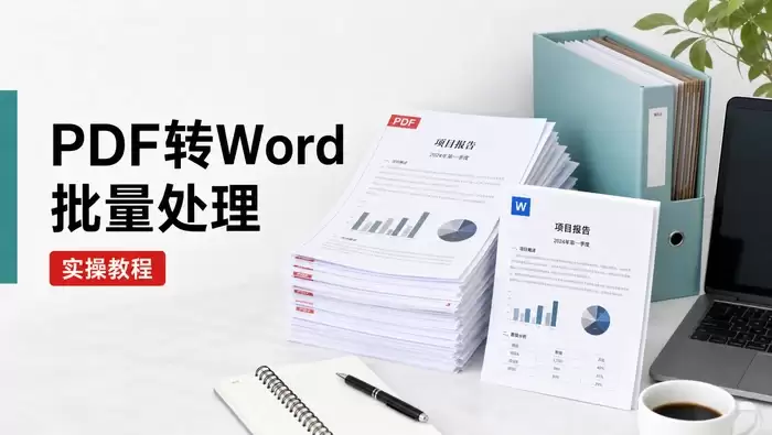 PDF转Word要怎么操作？支持批量PDF转换成Word吗？