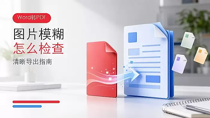 Word转PDF后图片模糊怎么办?清晰导出与检查指南