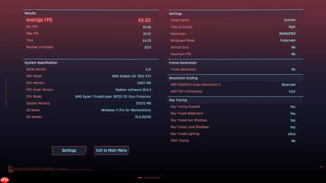 AMD RX7000系列显卡现已支持FSR 4.1:游戏帧率翻倍!