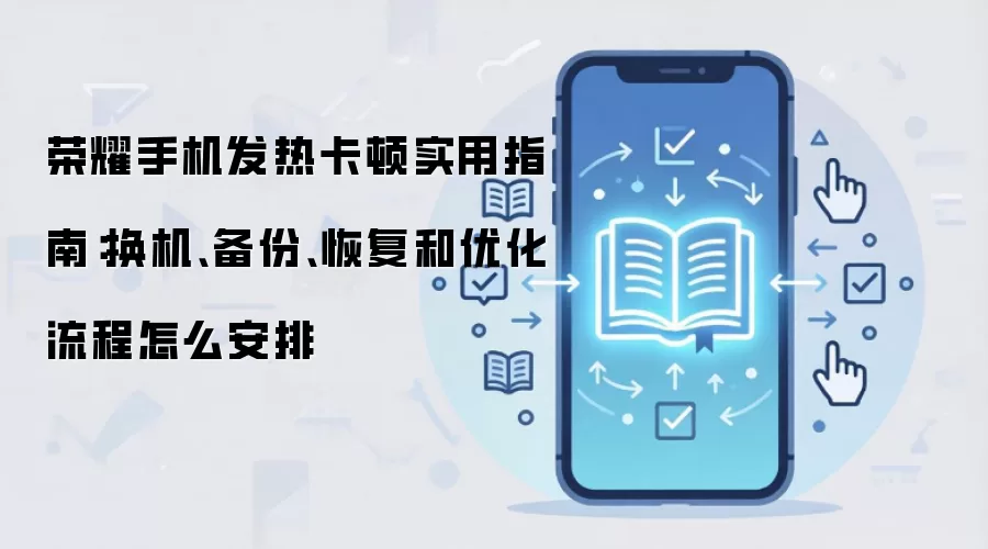 荣耀手机发热卡顿实用指南：换机、备份、恢复和优化流程怎么安排