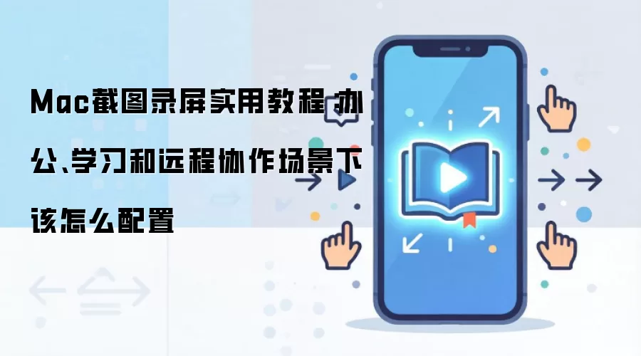 Mac截图录屏实用教程:办公、学习和远程协作场景下该怎么配置