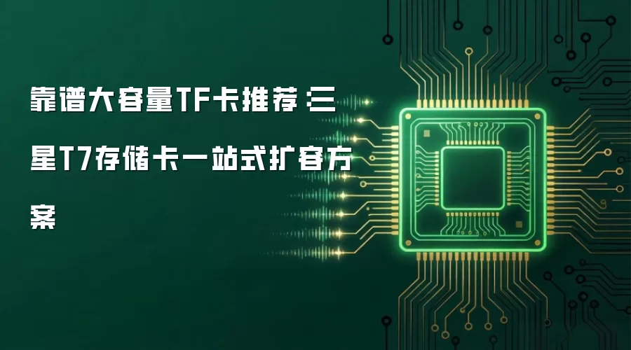 靠谱大容量TF卡推荐：三星T7存储卡一站式扩容方案