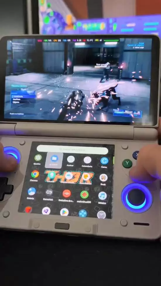 AYN Thor双屏安卓掌机实测FF7重制版，骁龙8 G
