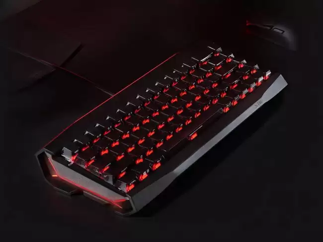 微星推出 X68K 磁轴键盘：全铝棱角机身 横置式 Gasket 结构 999 元
