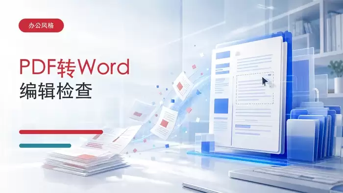PDF转Word怎么处理更省事?转换后能不能继续编辑?封面图