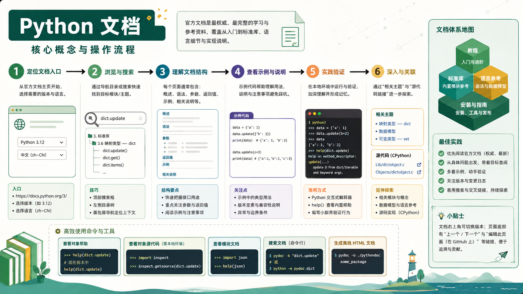 python网站选择与排错决策图