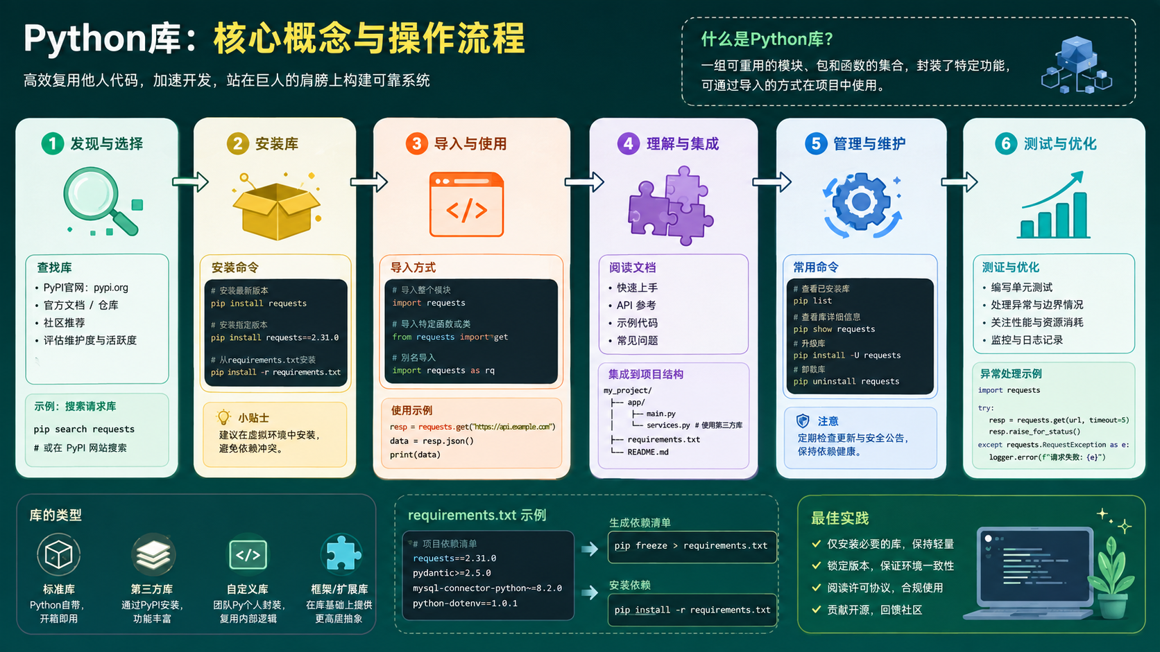 python内部函数选择与排错决策图