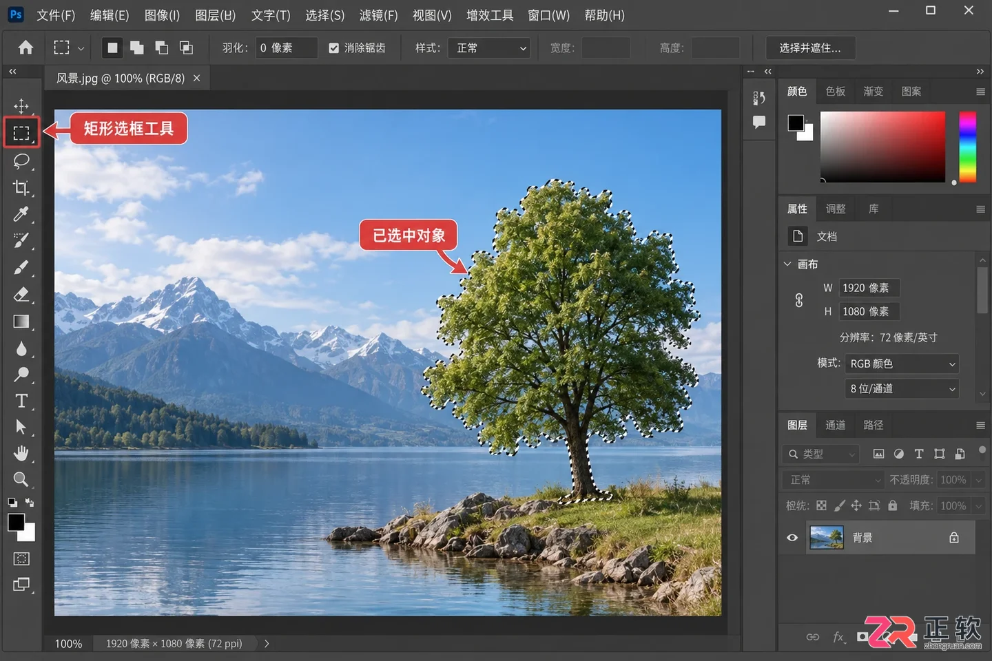 Photoshop选区怎么新建图层?方法与快捷键介绍