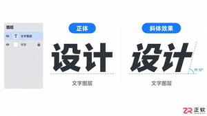 Photoshop文字斜体怎么设置？字体倾斜角度调整方法