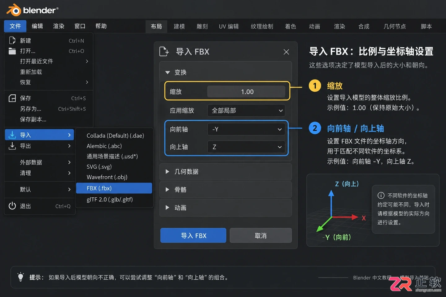 blender人物建模下载免费资源获取与导入教程