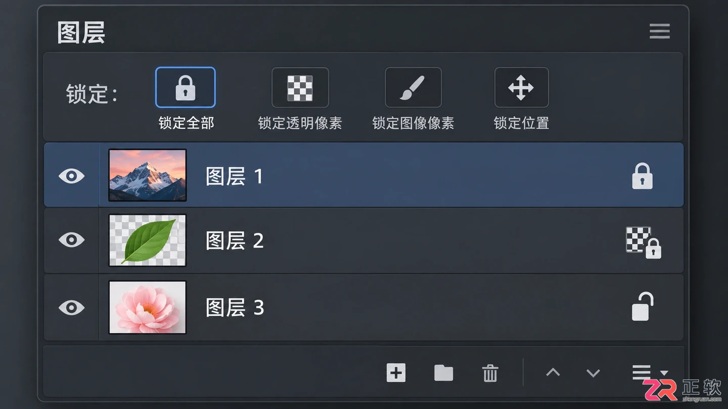 Photoshop图层锁定怎么解锁？无法编辑或点击没反应的解决方法