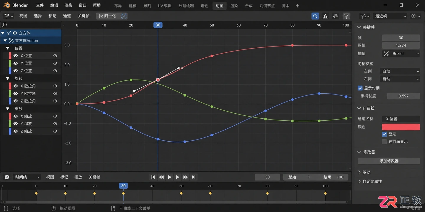 blender做动画全流程教程 从建模到渲染导出