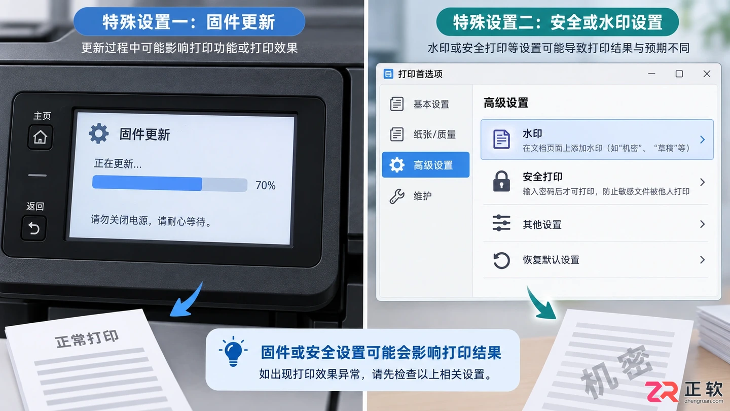 打印机打印空白是什么原因怎么解决?排查处理方法