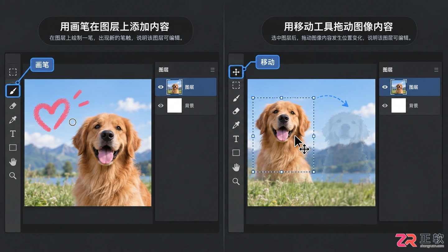 Photoshop图层锁定怎么解锁？无法编辑或点击没反应的解决方法