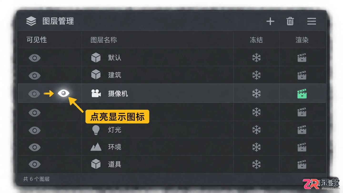 3dmax摄像机显示不出来怎么办？隐藏相机调出与视图设置方法