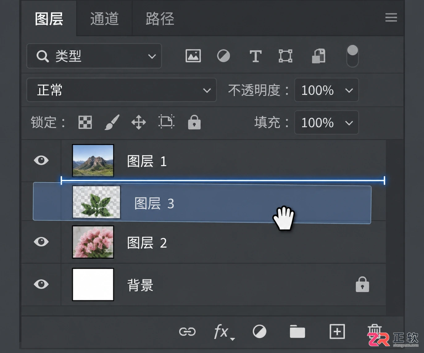 Photoshop图层顺序怎么调整?上下顺序设置与快捷键教程