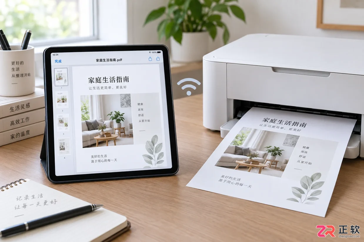 ipad怎么连接打印机打印文件详细步骤教程